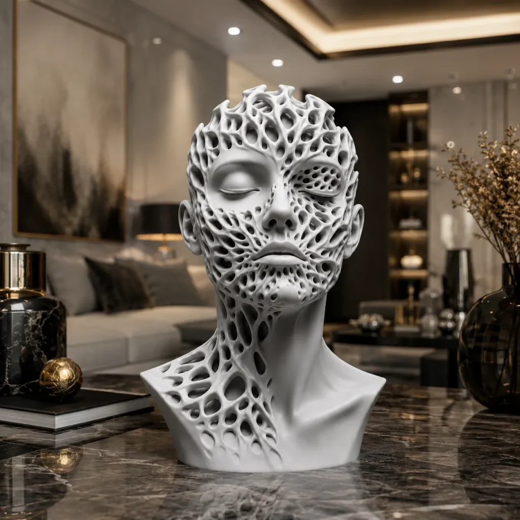 Modern Bust Sculpture