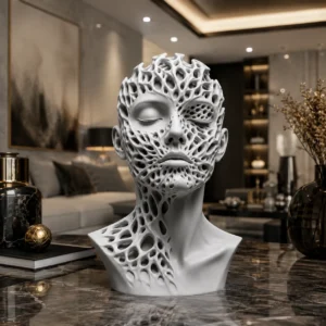 Modern Bust Sculpture